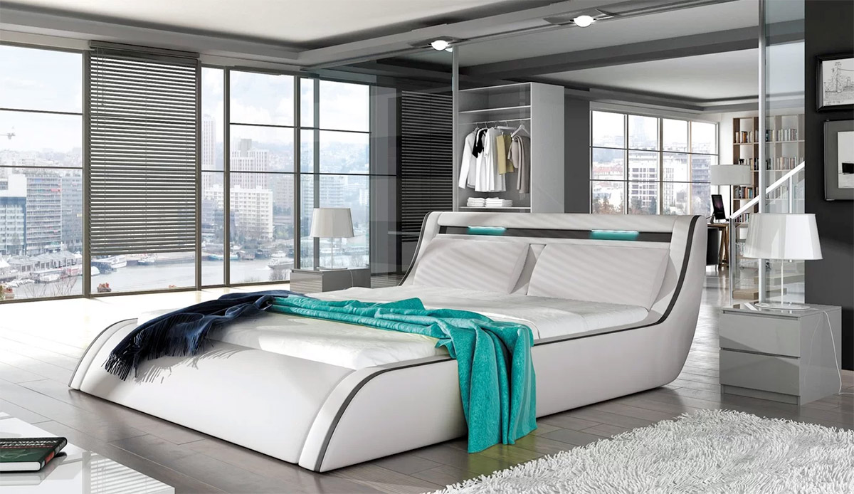 15 thiết kế giường ngủ sang chảnh lại thoải mái khiến bạn không muốn rời phòng ngủ chút nào - Ảnh 3.